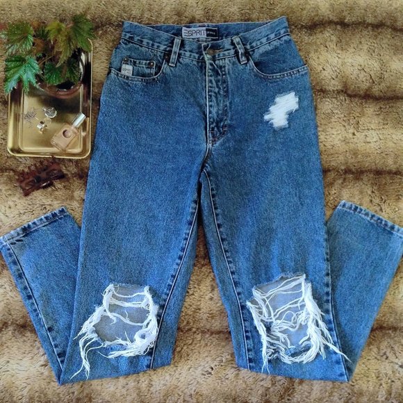 Esprit Denim - Vintage 90's Esprit Distressed Jeans